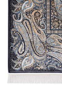 Moroccan Blue Modern Klasik Salon Halısı - 2