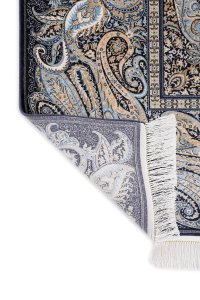 Moroccan Blue Modern Klasik Salon Halısı - 3