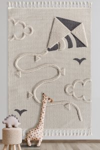 Kite Antialerjik Figürlü Çocuk Odası Halısı - 2