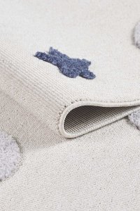 Galaxy Yıldızlı Galaksi Takma Saçaklı Çocuk Halısı - 3