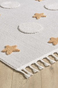 Colourful Renkli Takma Saçaklı Çocuk Halısı - 2