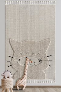 Kitty Kedi Figürlü Çocuk Odası Halısı - 2